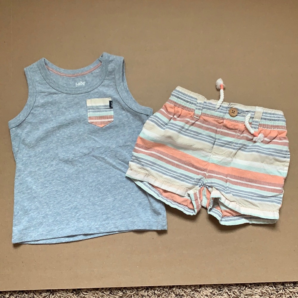 Summer tank and short set